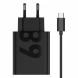 Incarcator Lenovo 68W USB-C Wall Charger Black, pentru tablete Lenovo K10 pentru scoala